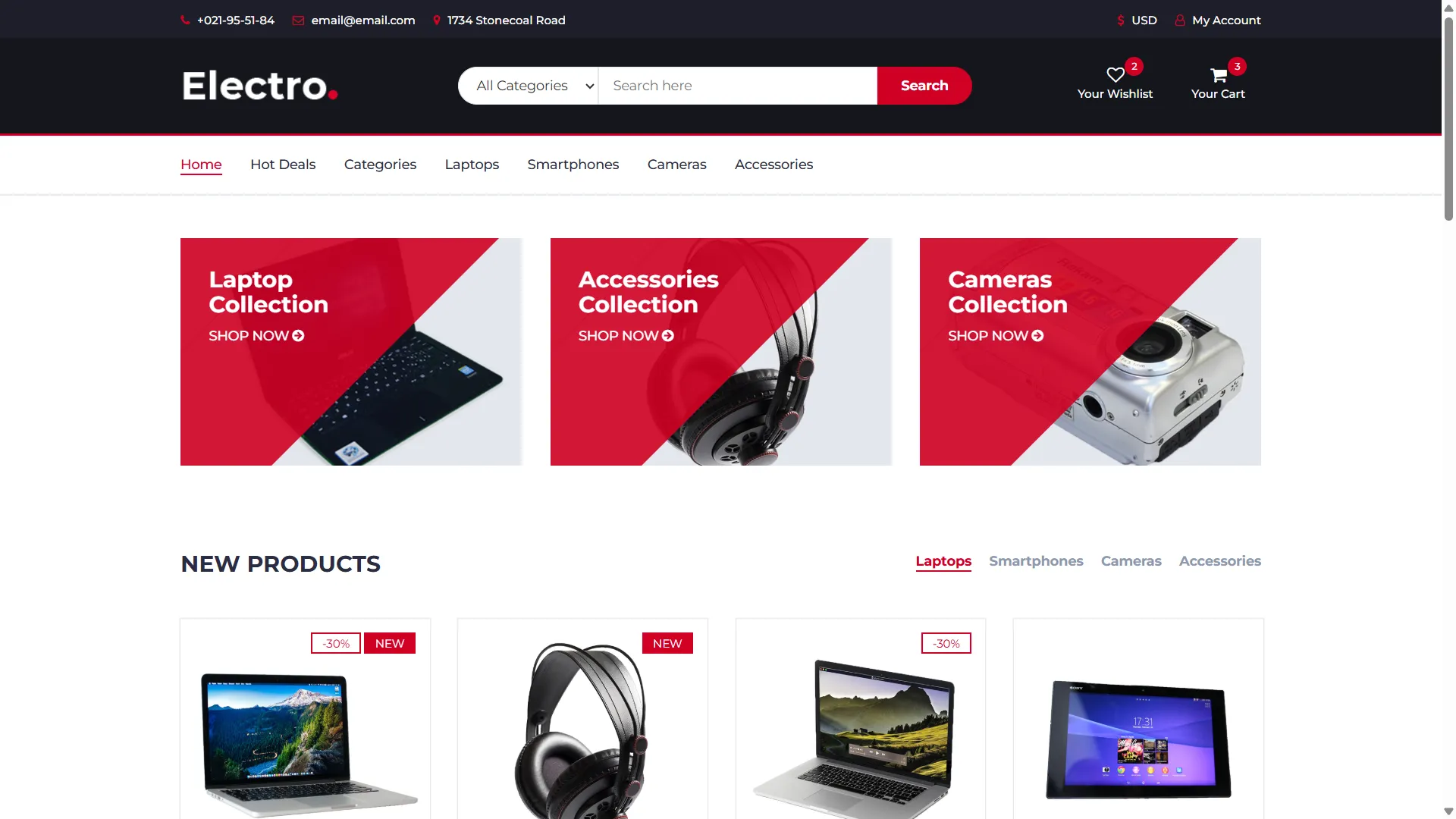 E-commerce Website
